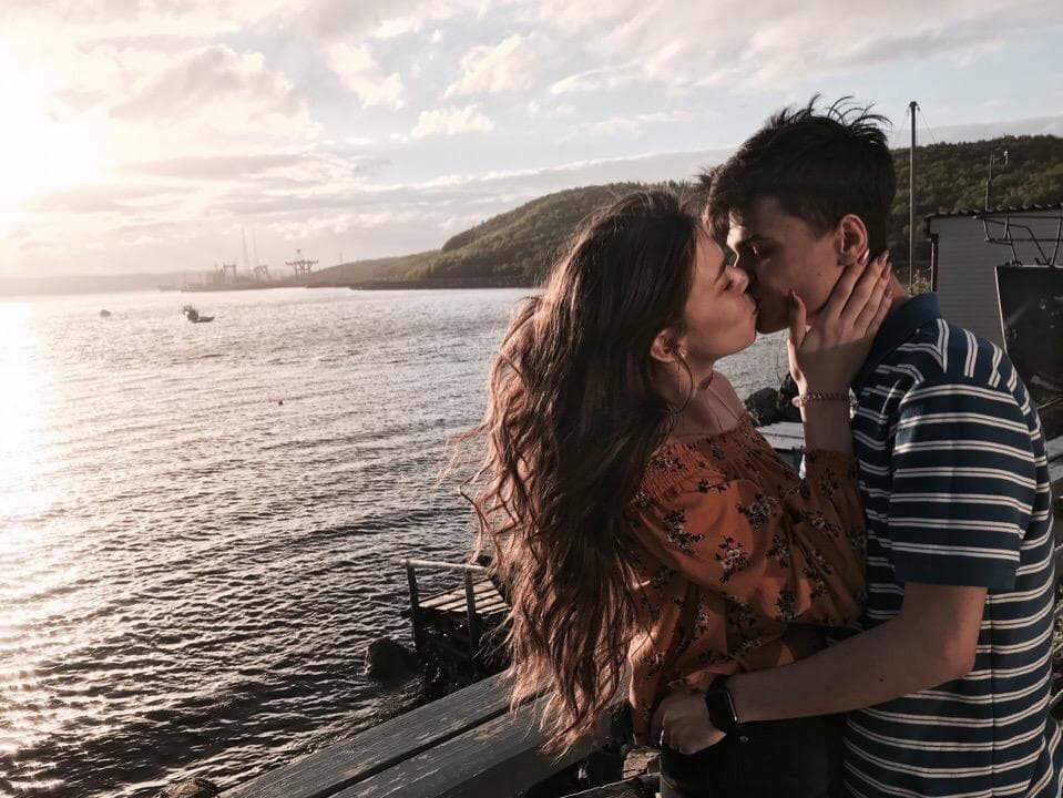 Закат у площадки
